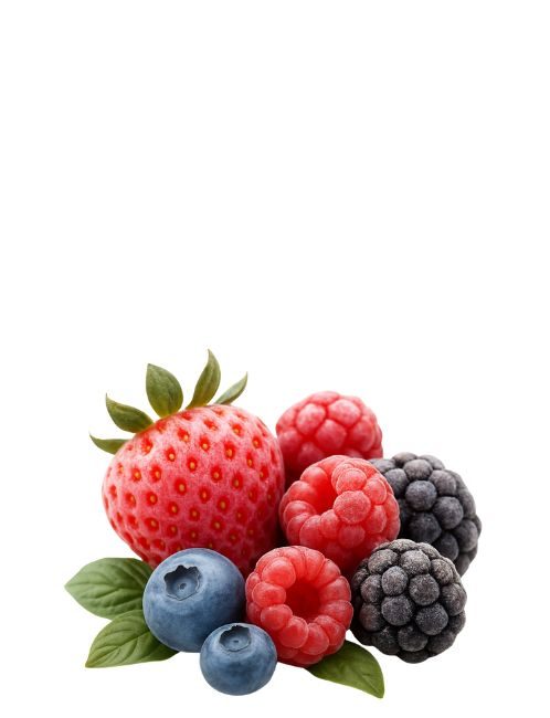 Frutos rojos congelados