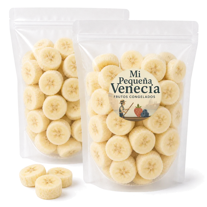 Banana congelada