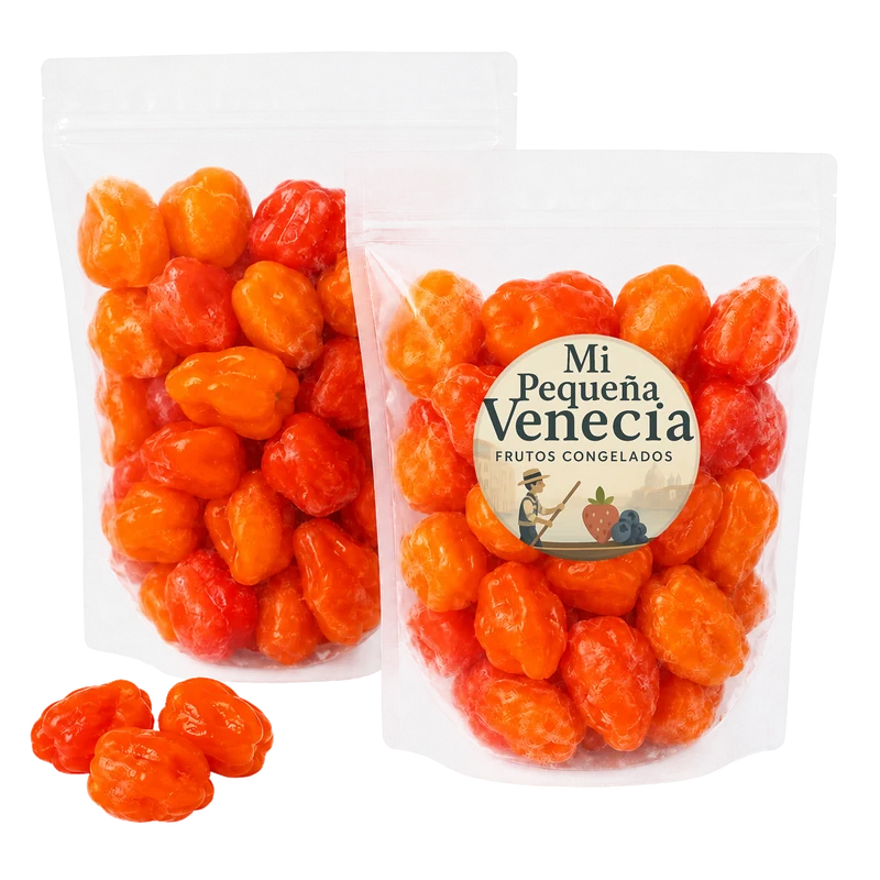 Ají habanero congelado