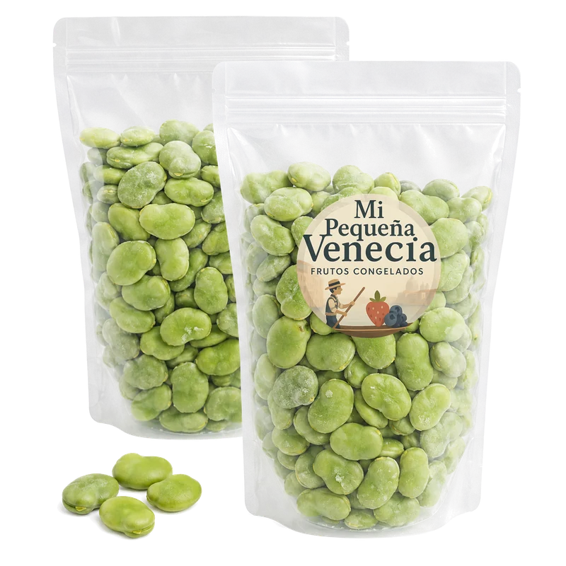 Habas congeladas